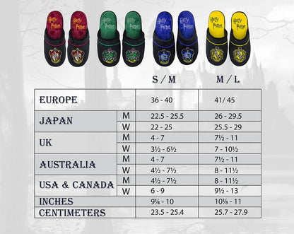 Chaussons Serpentard