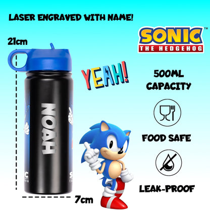 Stainless steel bottle with straw – Stainless steel Bottle 700ml – Sonic