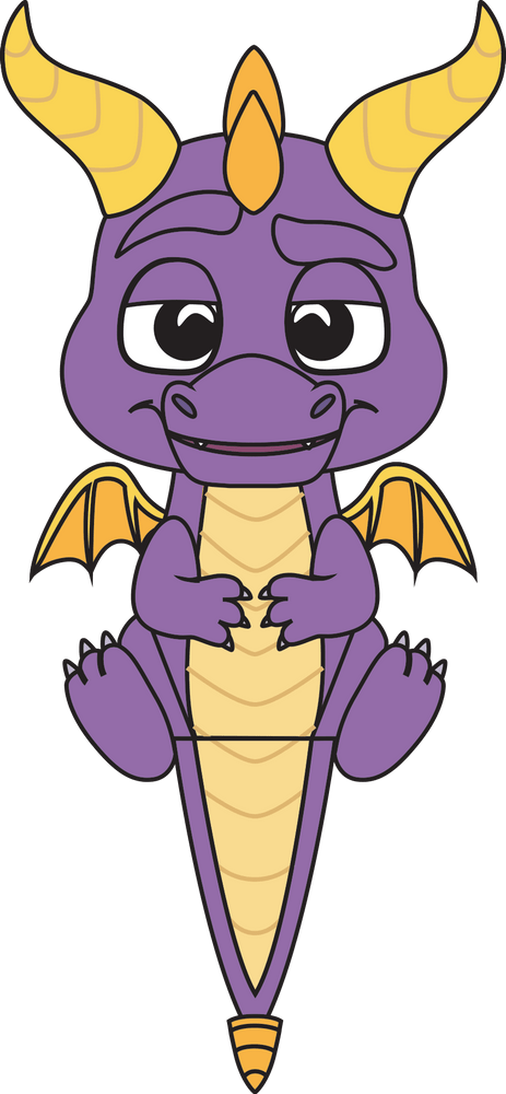 Spyro Chill Plüschtier (23 cm)