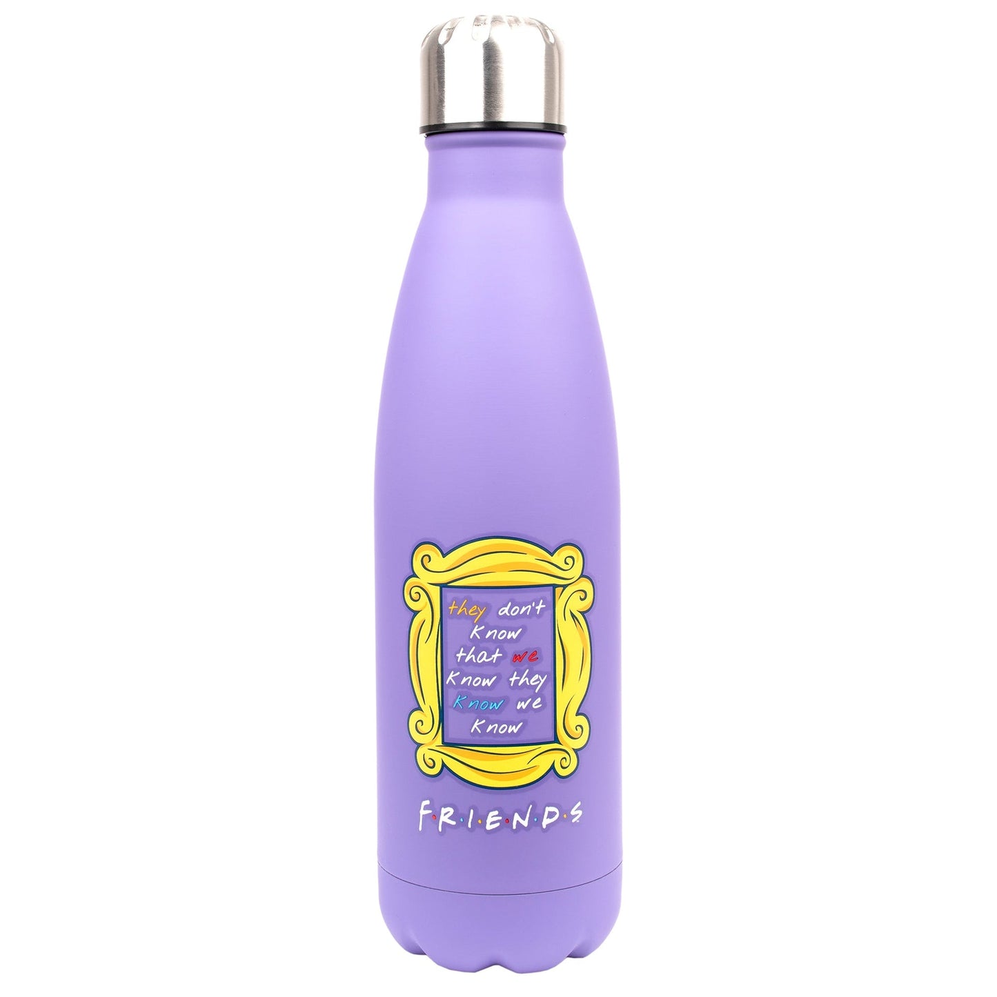 Gourde en acier inoxydable – Friends 750ml – violet