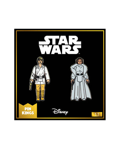 Star Wars Pin Set 1.1 - Luke Skywalker and Princess Leia