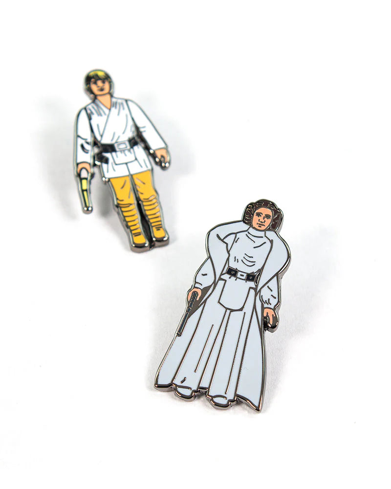 Star Wars Pin Set 1.1 - Luke Skywalker and Princess Leia