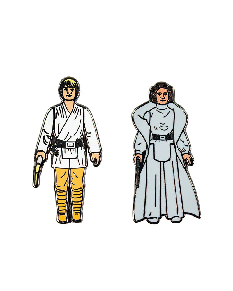 Star Wars Pin Set 1.1 - Luke Skywalker and Princess Leia