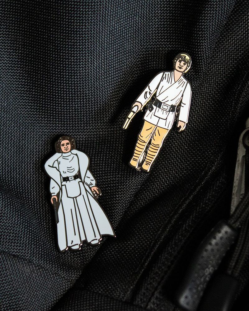 Star Wars Pin Set 1.1 - Luke Skywalker and Princess Leia