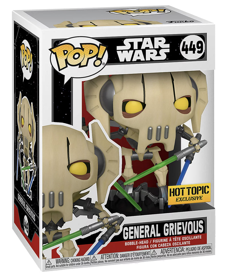 Pop! General Grievous mit Lichtschwertern