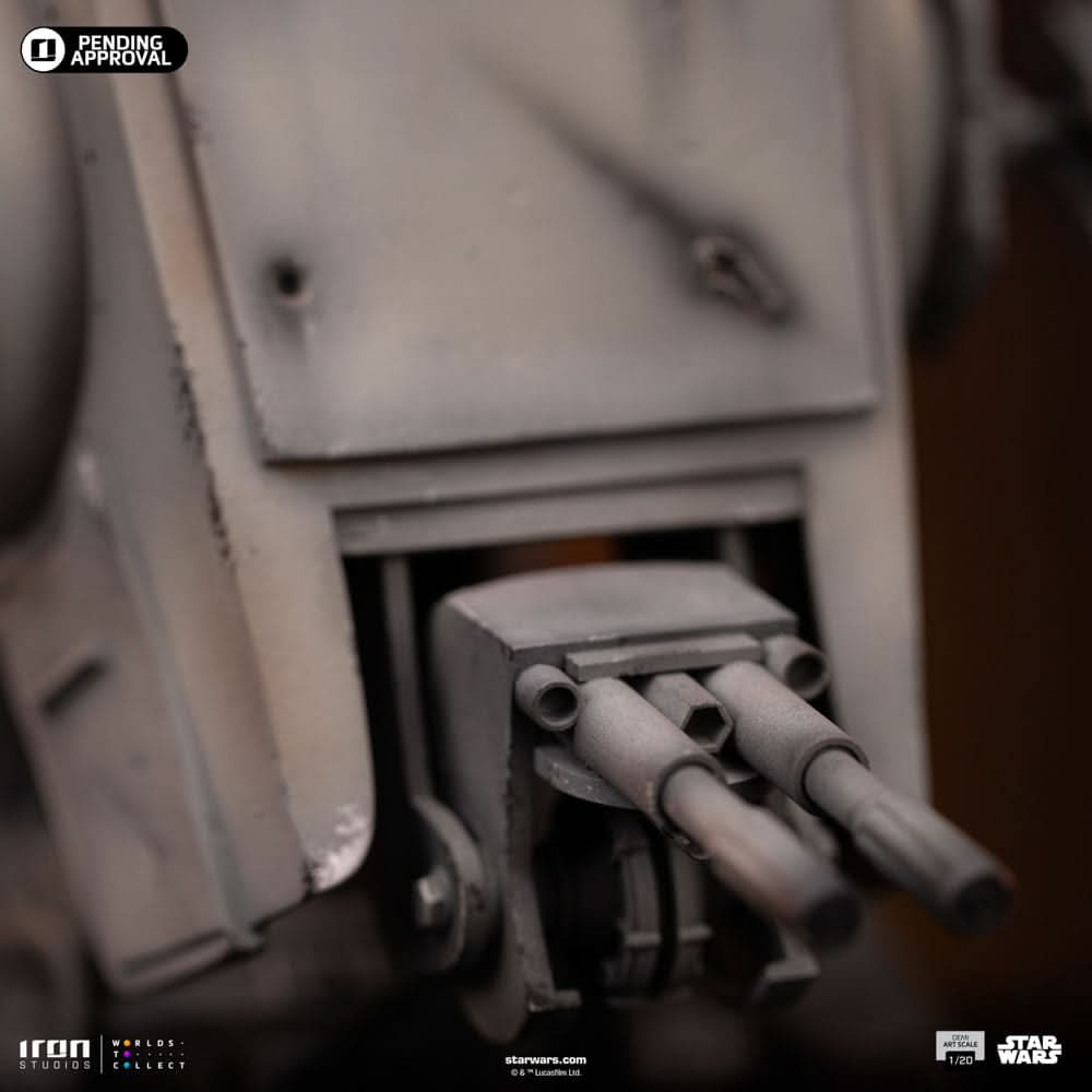 Statue AT-ST and Chewbacca - Star Wars - Demi Art Scale 1/20