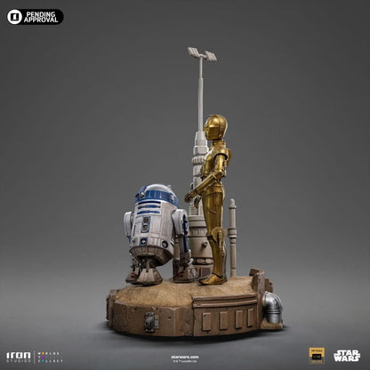 C-3PO and R2-D2 Statue - Star Wars - Art Scale 1/10