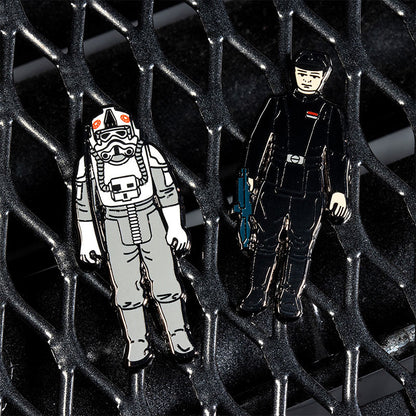 Pin-Set Star Wars 1.20 – AT-AT Driver und Imperial Commander