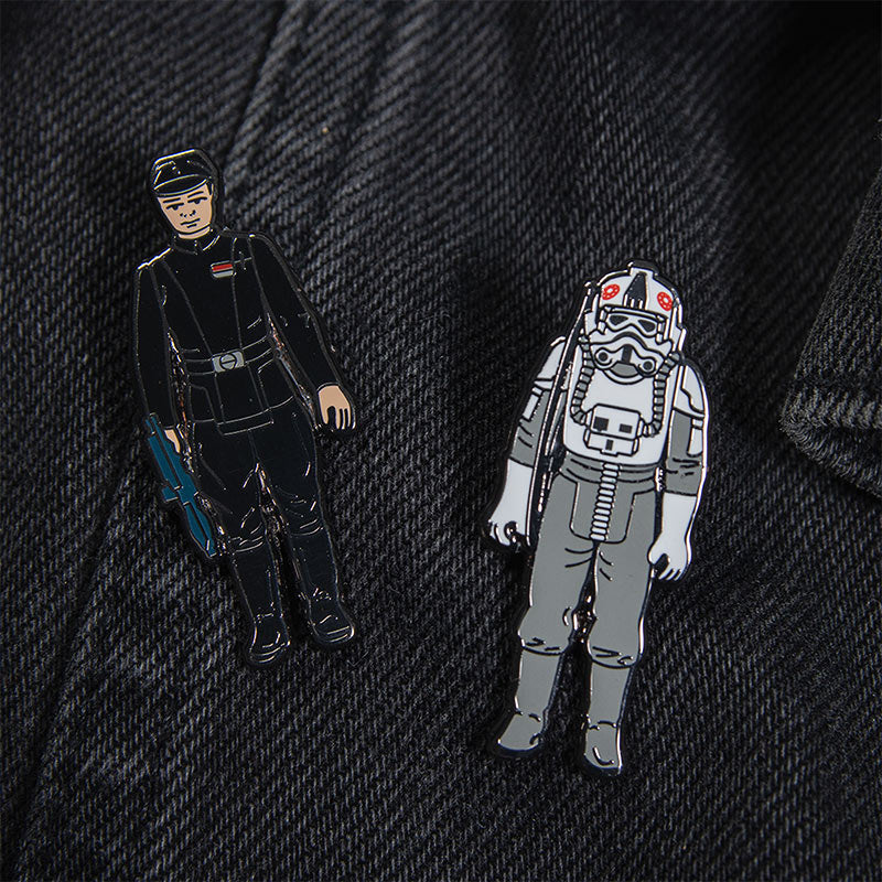 Pin-Set Star Wars 1.20 – AT-AT Driver und Imperial Commander