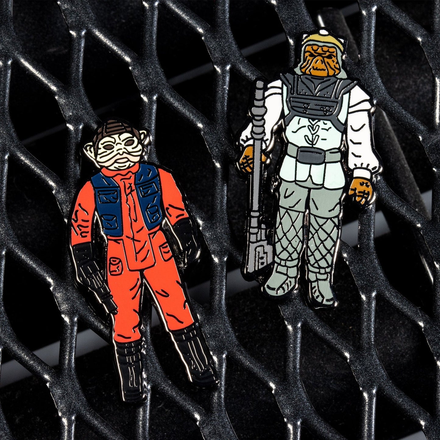 Pin's Star Wars Nien Nunb & Nikto Set 1.34 – Pin Kings Numskull