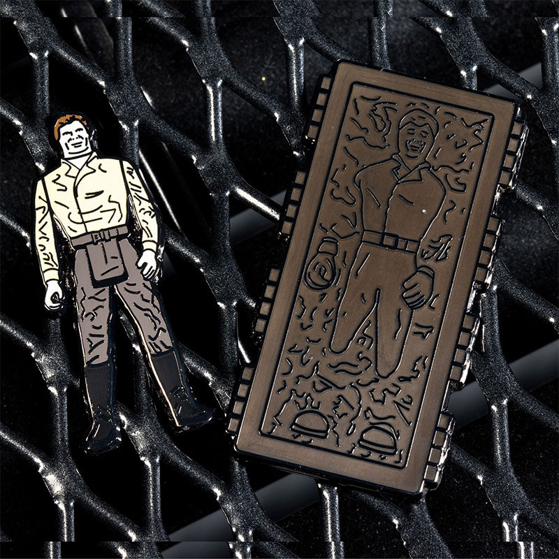 Pin's Star Wars Set 1.45 – Han Solo and Han Solo (In Carbonite Chamber)