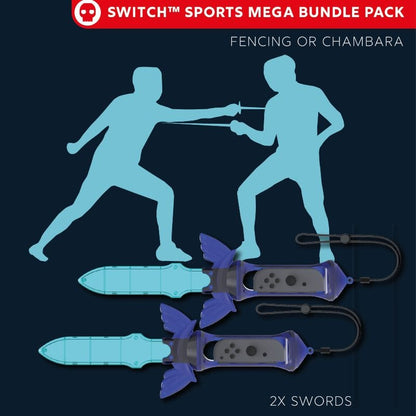 Numskull Nintendo Switch Sports Zubehör Mega Bundle Pack