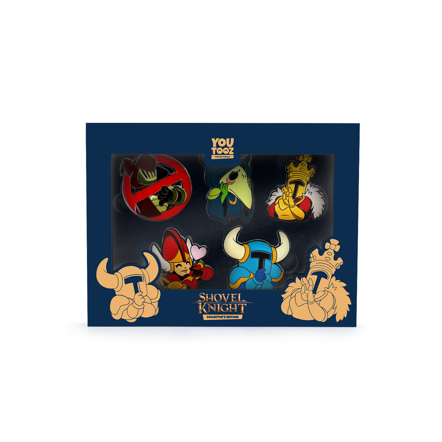 Schaufelritter-Pin-Set