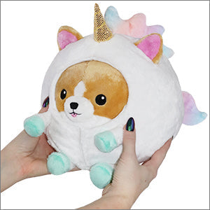 Undercover Squishable Plüschtier – Einhorn-Corgi