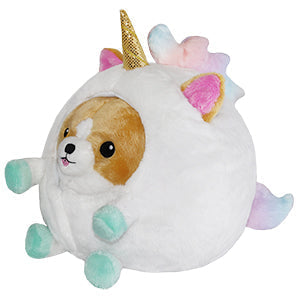 Undercover Squishable Plüschtier – Einhorn-Corgi