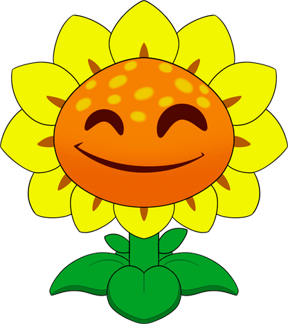 Sonnenblumen-Plüschtier (23 cm)
