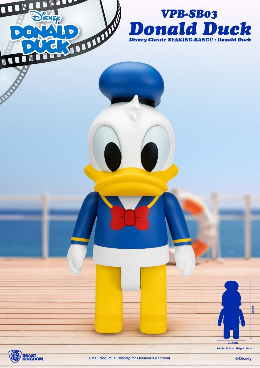 Donald Duck - Tirelire articulée SYAKING-BANG!! 52,5 cm – vue principale