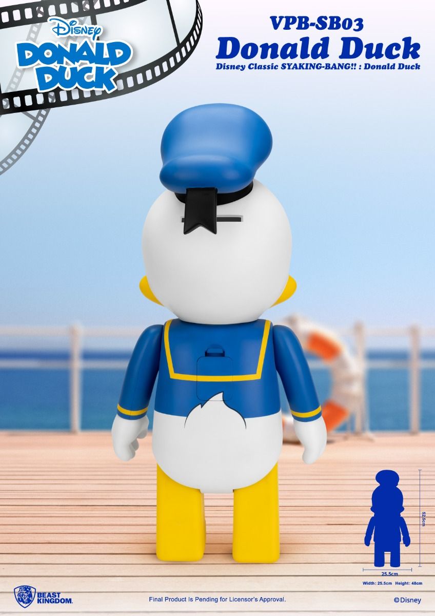 Donald Duck - Tirelire articulée SYAKING-BANG!! 52,5 cm – vue produit 2