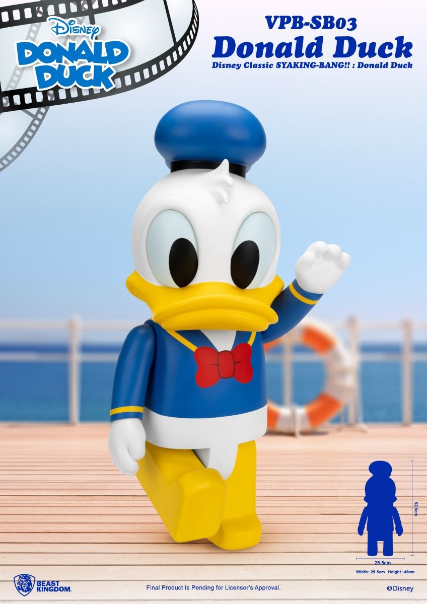 Donald Duck - Tirelire articulée SYAKING-BANG!! 52,5 cm – vue produit 3