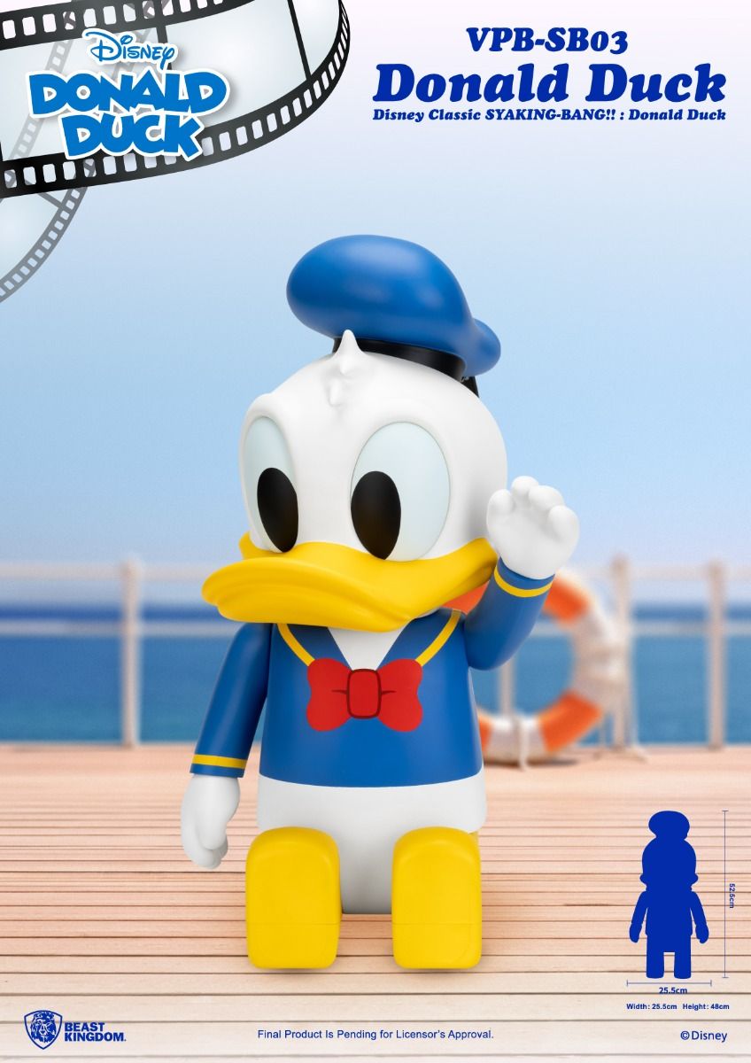 Donald Duck - Tirelire articulée SYAKING-BANG!! 52,5 cm – vue produit 4