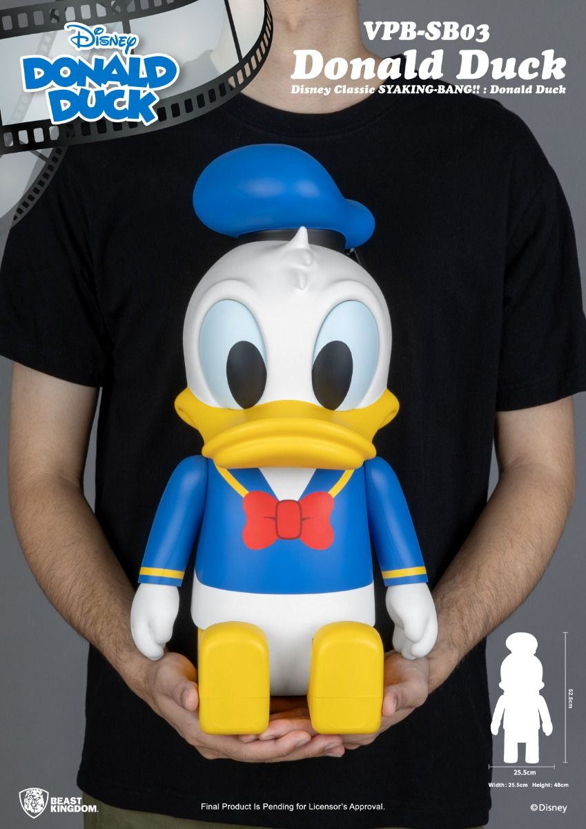Donald Duck - Tirelire articulée SYAKING-BANG!! 52,5 cm – vue produit 6