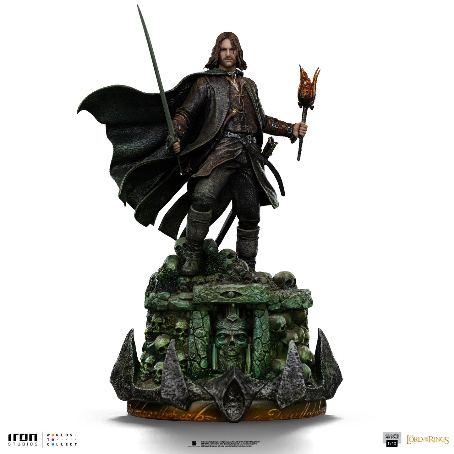 Statue Aragorn Entfesselt - Der Herr der Ringe - Art Scale 1/10