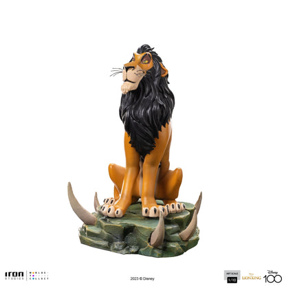 Statue Scar – Disney 100th – Der König der Löwen – Art Scale 1/10 – Disney Classics