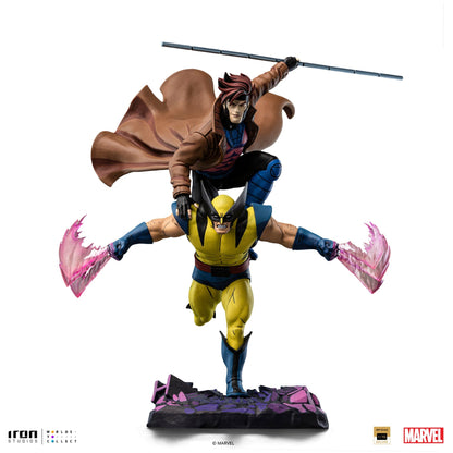 Statue Gambit und Wolverine – X-Men 97 – Art Scale 1/10 – Marvel Comics