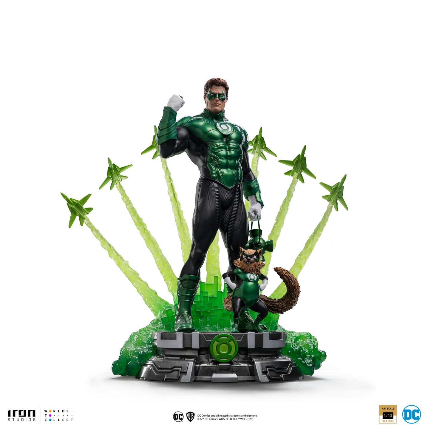 Green Lantern Unleashed Statue – DC Comics – Art Scale 1/10 – Justice League