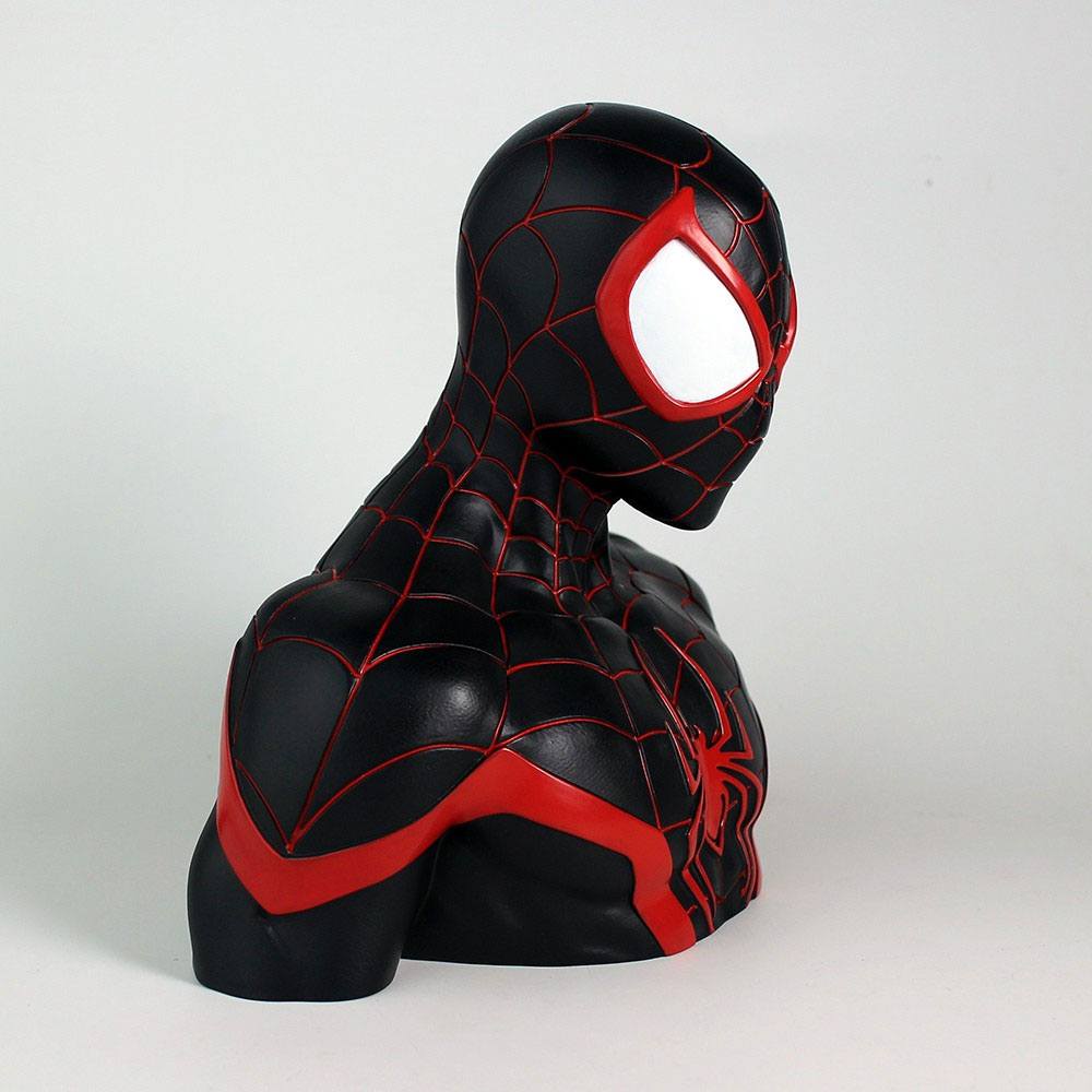 MARVEL - Sparschwein Blisterbox - Miles Morales Deluxe Büste 20 cm