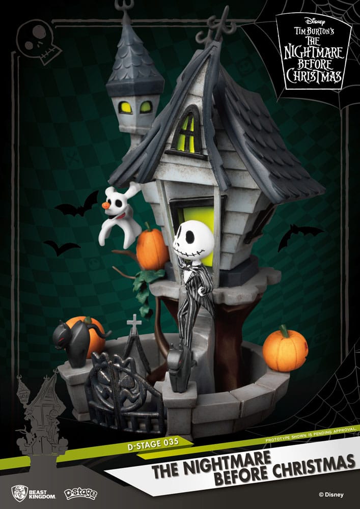 d stage the nightmare before christmas beast kingdom toys