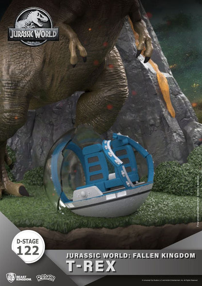 Diorama Jurassic World: Das gefallene Königreich – T-Rex 