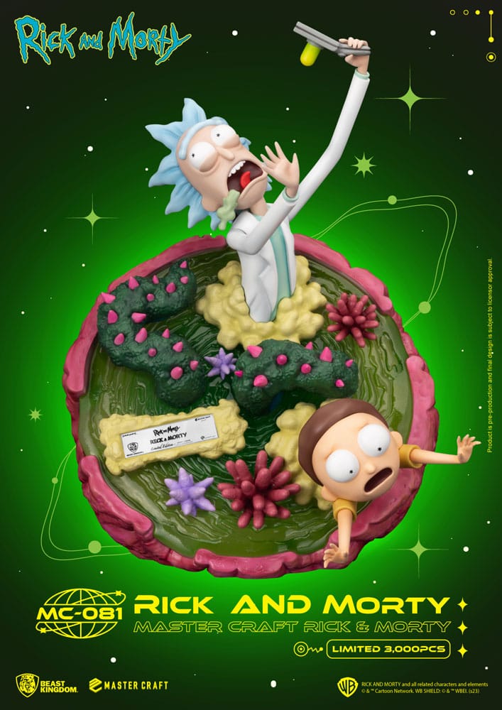 Rick und Morty Master Craft-Statuette – VORBESTELLUNG*