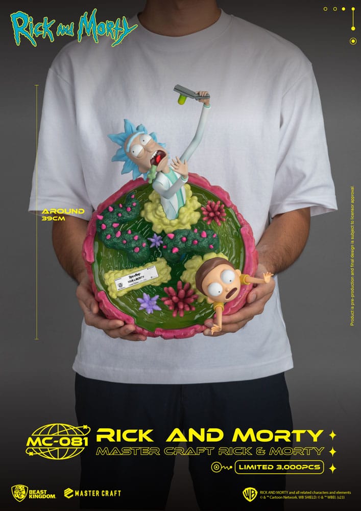 Rick und Morty Master Craft-Statuette – VORBESTELLUNG*