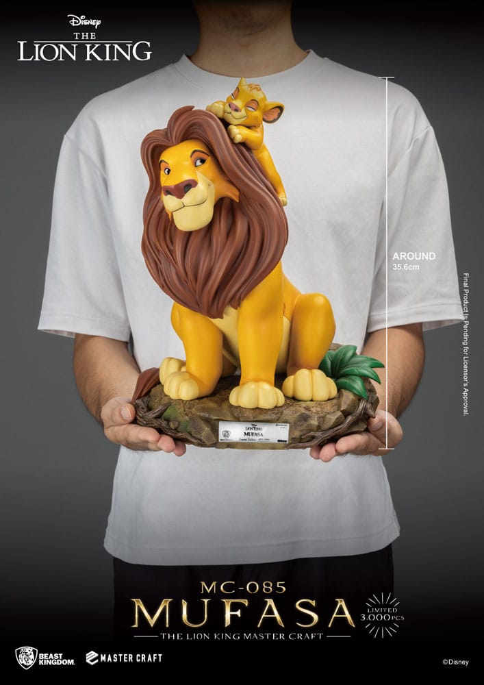 mc 085 the lion king master craft mufasa beast kingdom toys