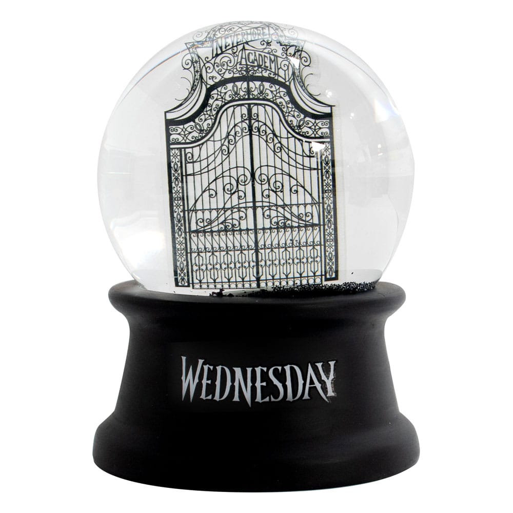 Wednesday snow globe Nevermore Academy