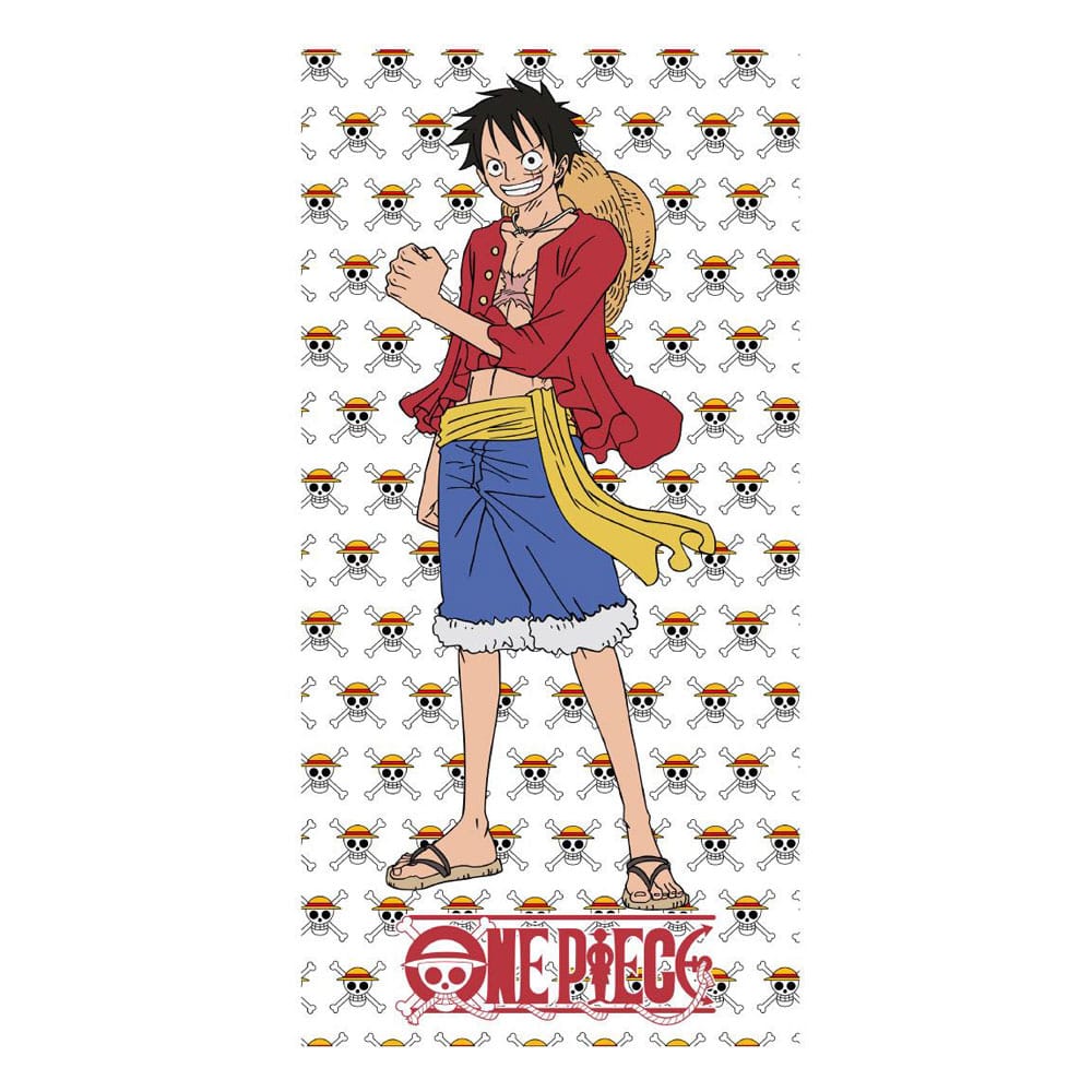 Serviette de Bain One Piece - Monkey D. Luffy