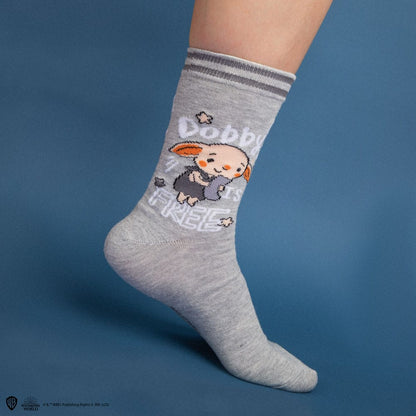 Packen Sie 3 Paar Harry-Potter-Socken – Dobby 