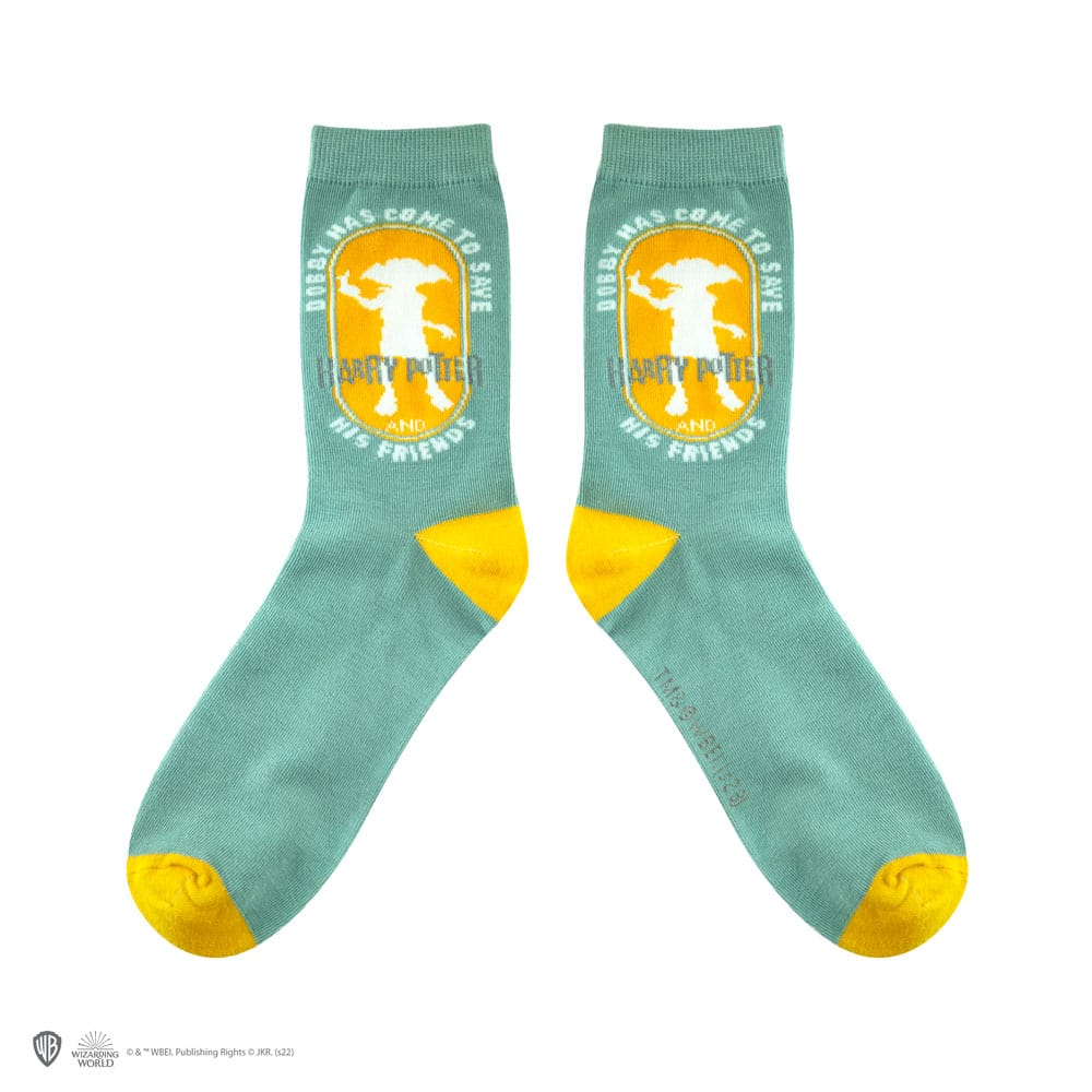 Packen Sie 3 Paar Harry-Potter-Socken – Dobby 