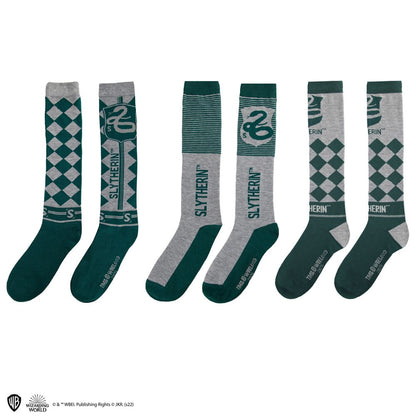 Pack of 3 pairs of Harry Potter socks - Slytherin 