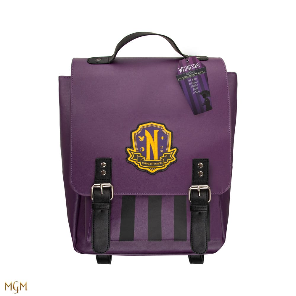 Mittwochsrucksack – Nevermore Academy Lila