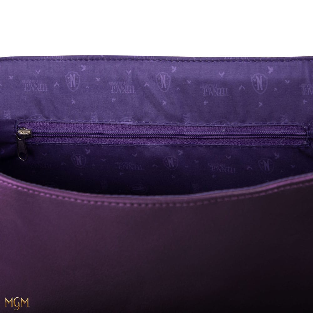 Wednesday Backpack - Nevermore Academy Purple