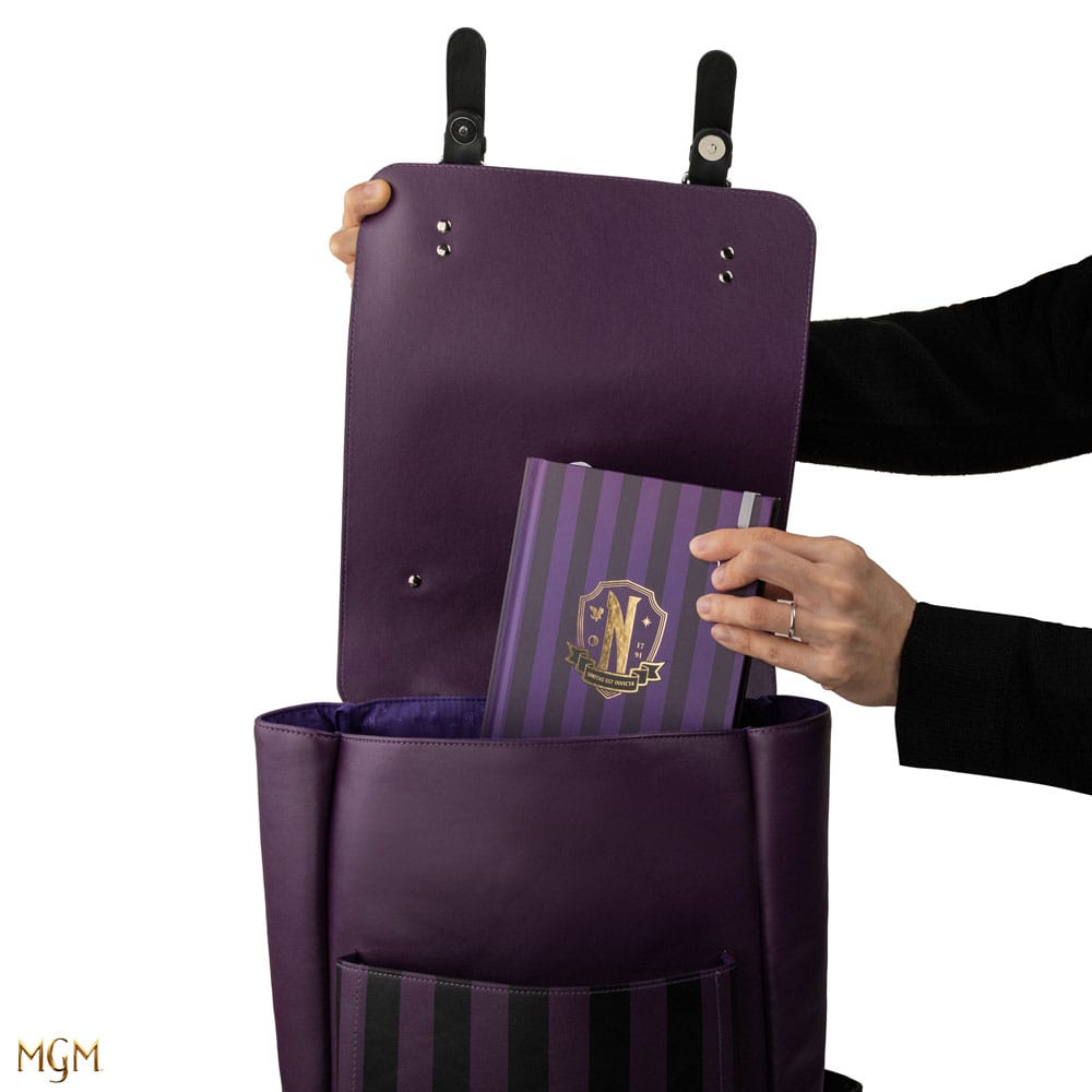 Wednesday Backpack - Nevermore Academy Purple