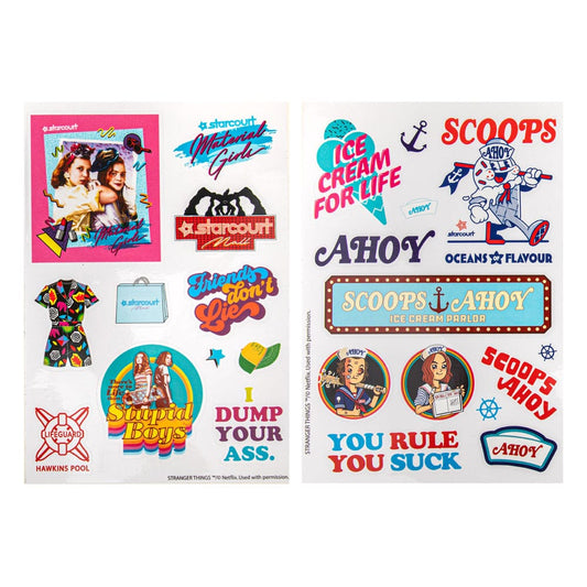 Stranger Things Stickers - Season 3 