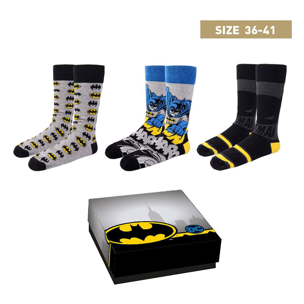 3 paar sokken DC Comics - Batman
