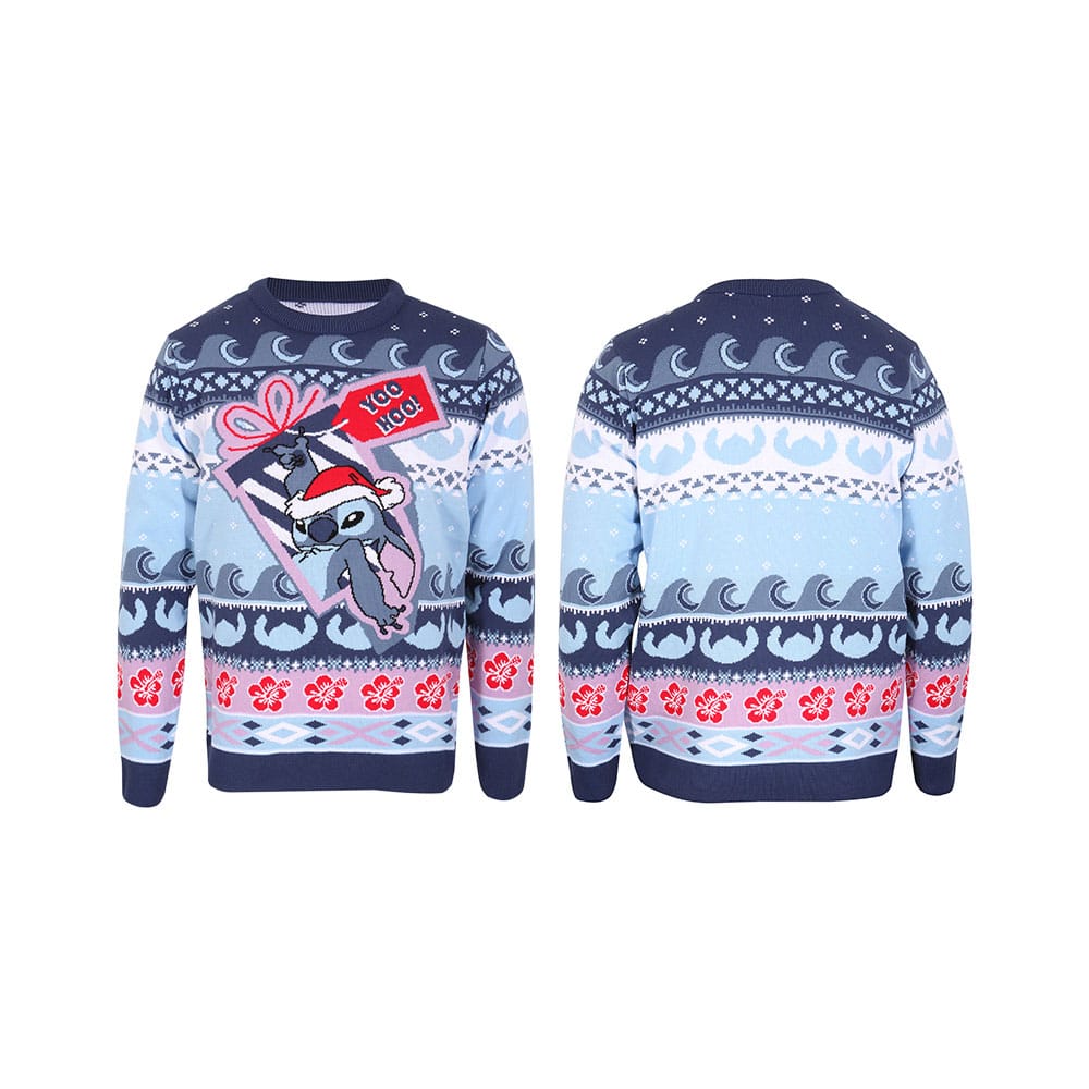 Lilo &amp; Stich Christmas Sweater - Stitch Yoo Hoo 