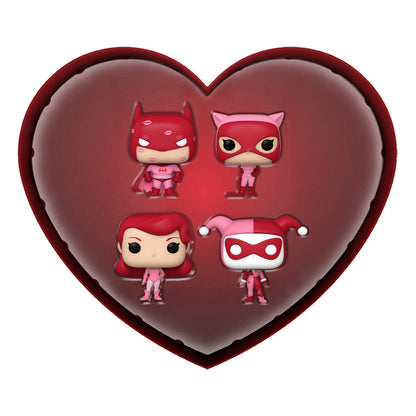 Pocket Pop! 4 Pack- DC Comics Valentine's Day 