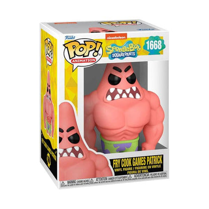 POP! Patrick mit Muskeln 9 cm – SpongeBob 25. Jubiläum – VORBESTELLUNG* 