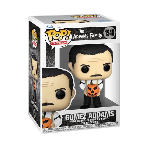 Gomez Addams avec Jack-o-Lantern