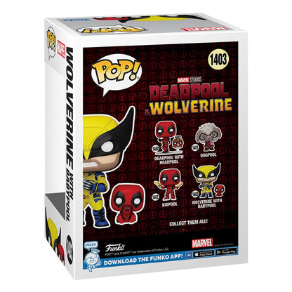 Wolverine avec Babypool - Pop! & Buddy